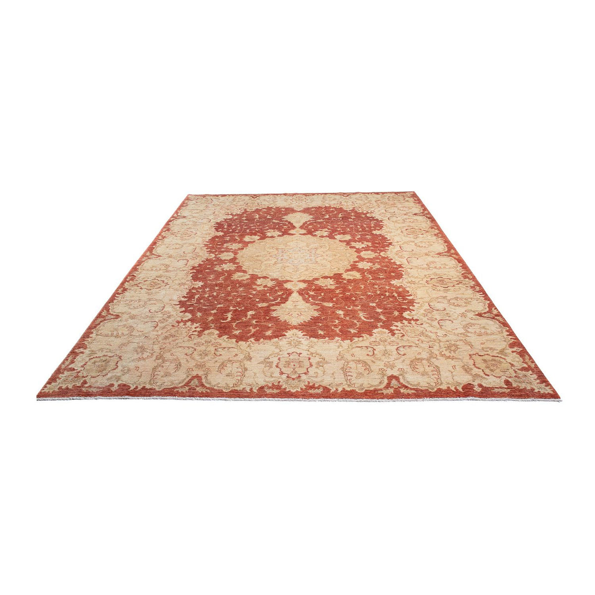 Alfombra Ziegler - 355 x 271 cm - rojo claro