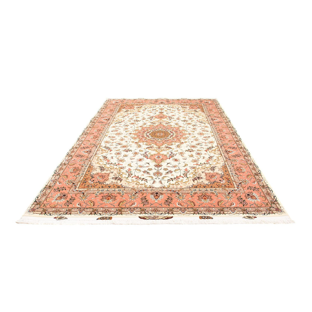 Alfombra Persa - Tabriz - Real - 305 x 204 cm - beige