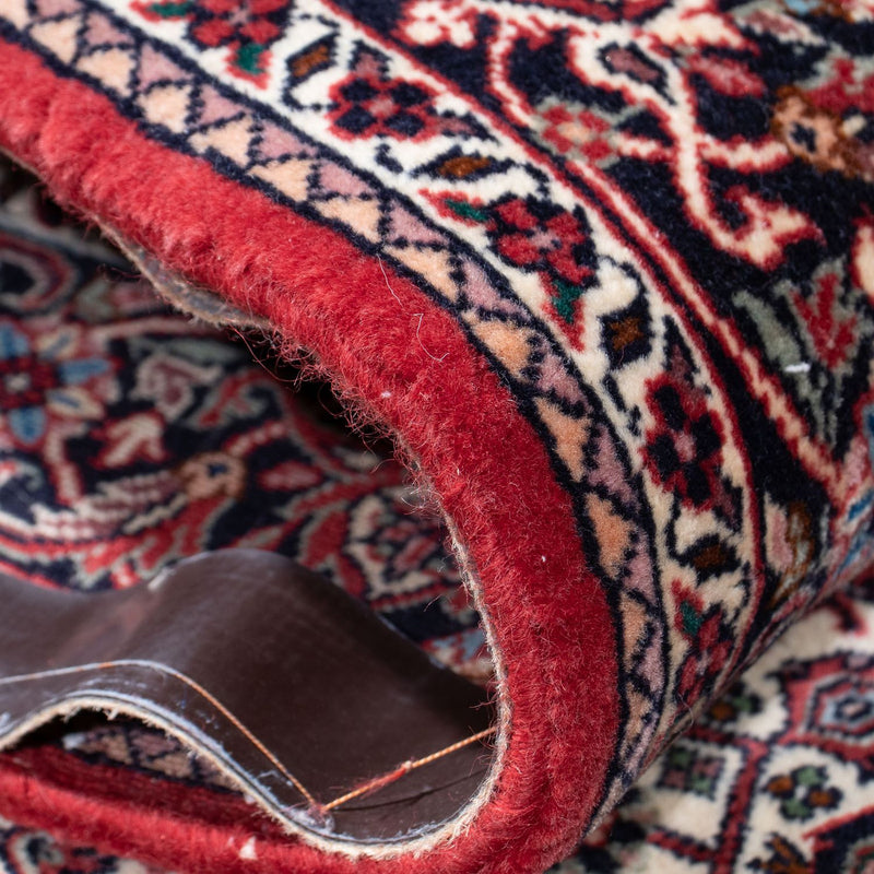 Alfombra de pasillo Alfombra persa - Bidjar - 314 x 88 cm - rojo