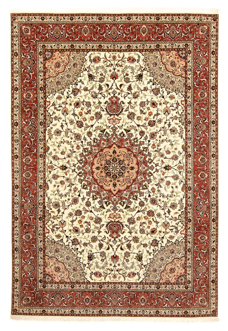 Alfombra Persa - Tabriz - Real - 359 x 248 cm - beige