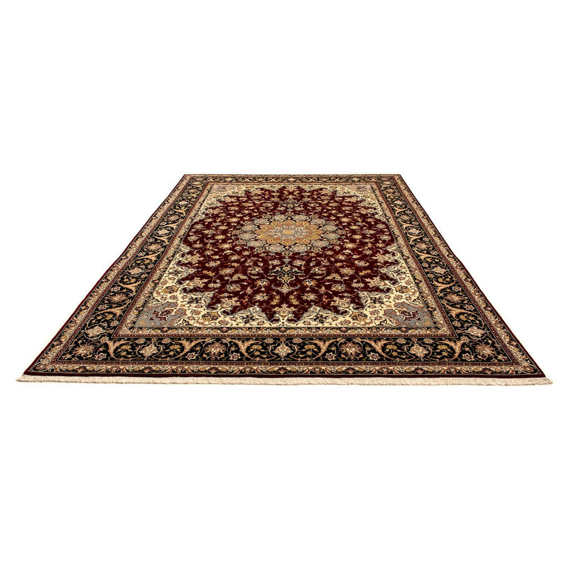 Alfombra Persa - Tabriz - Real - 352 x 249 cm - rojo oscuro