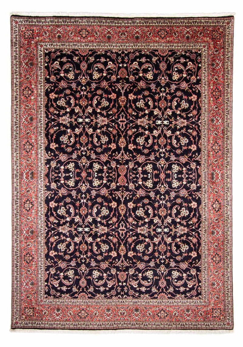 Alfombra persa - Bidjar - 350 x 257 cm - azul oscuro
