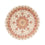Alfombra Persa - Tabriz - Real redondo - 207 x 207 cm - beige