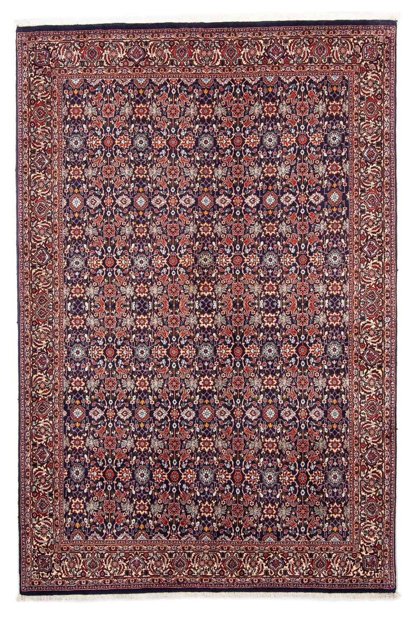 Alfombra persa - Bidjar - 247 x 163 cm - azul oscuro