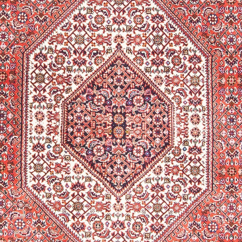 Alfombra persa - Bidjar - 175 x 110 cm - rojo claro