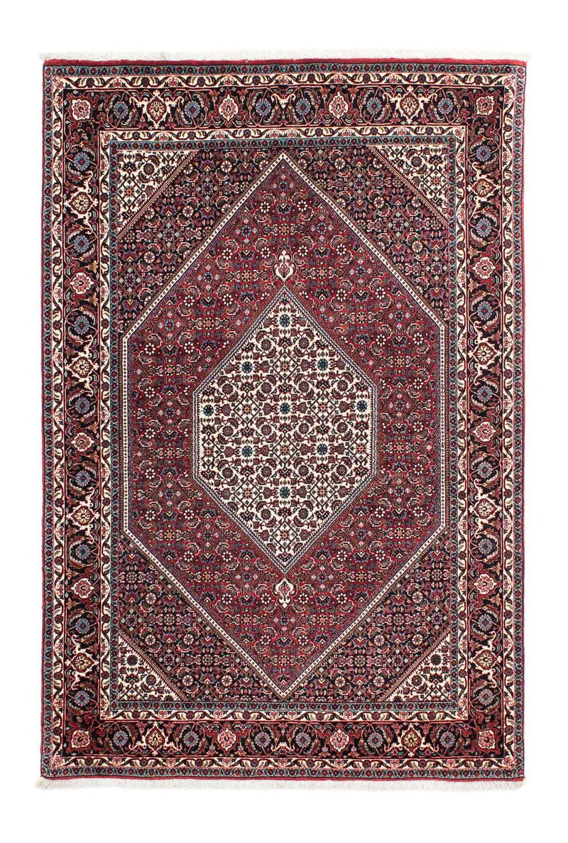 Alfombra persa - Bidjar - 201 x 132 cm - beige