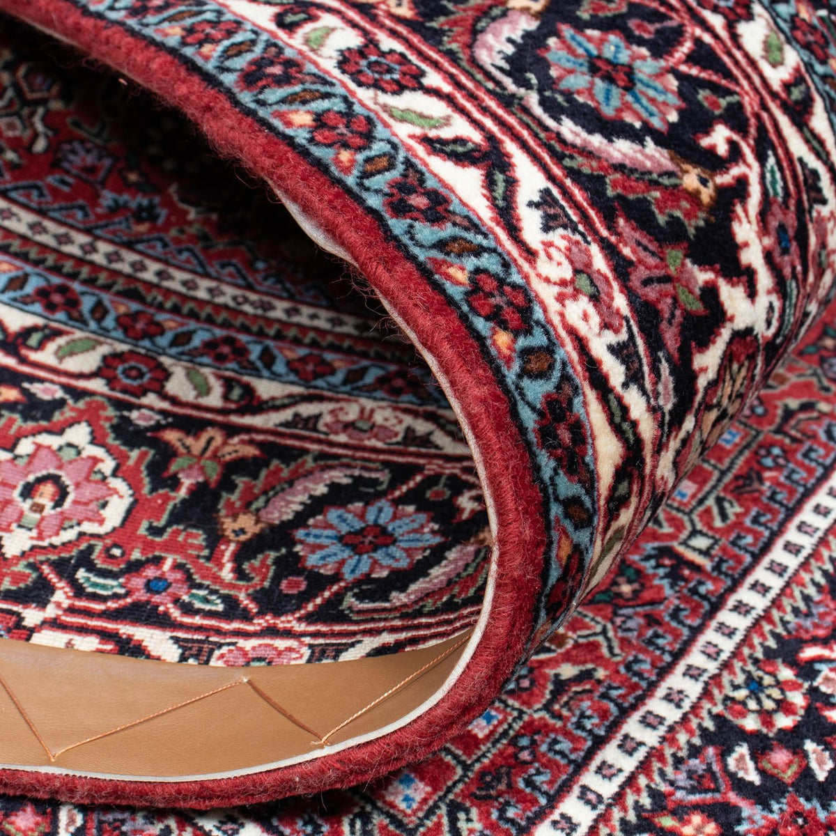 Alfombra persa - Bidjar - 201 x 132 cm - beige