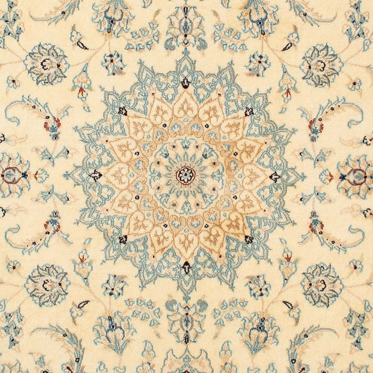 Alfombra Persa - Nain - Real - 198 x 137 cm - beige