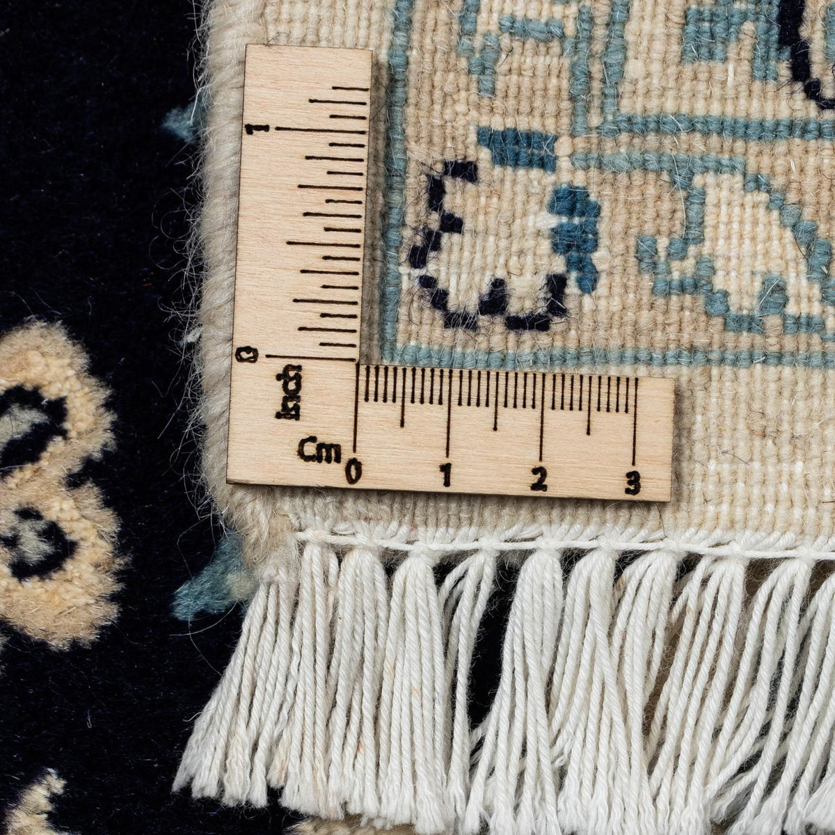 Alfombra Persa - Nain - Real - 298 x 252 cm - negro
