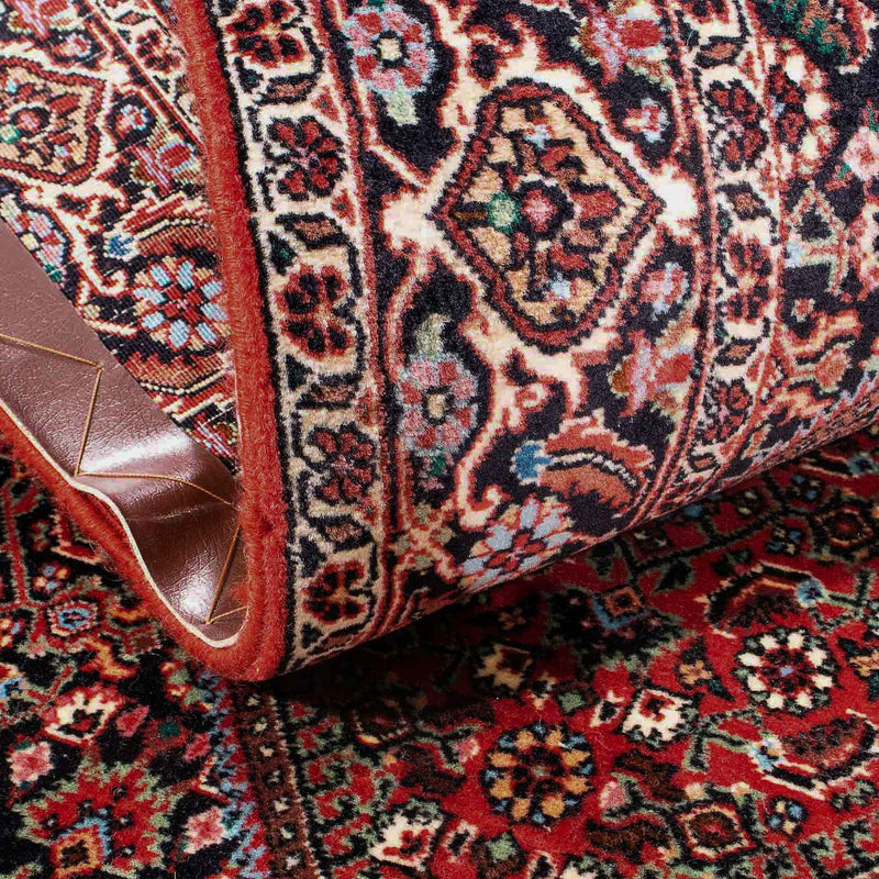 Alfombra persa - Bidjar - 176 x 110 cm - rojo claro