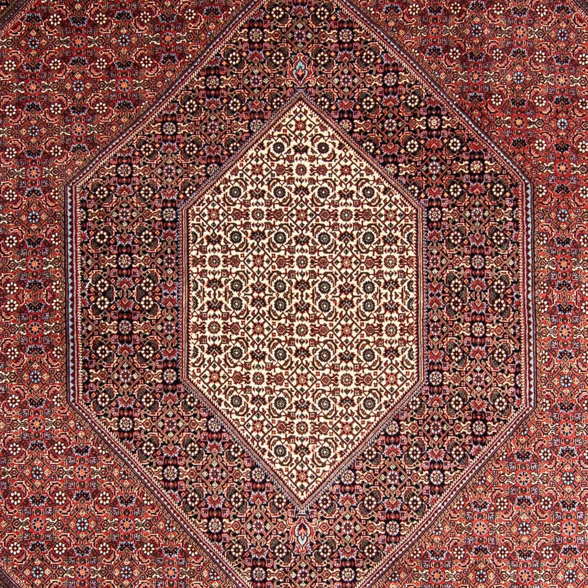 Alfombra persa - Bidjar - 358 x 255 cm - rojo claro