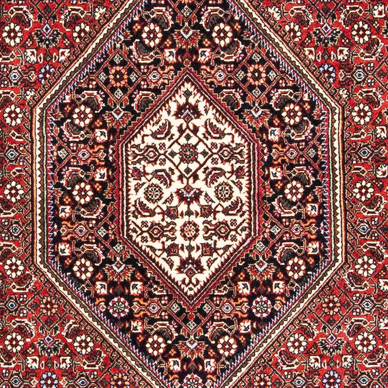 Alfombra persa - Bidjar - 182 x 109 cm - rojo