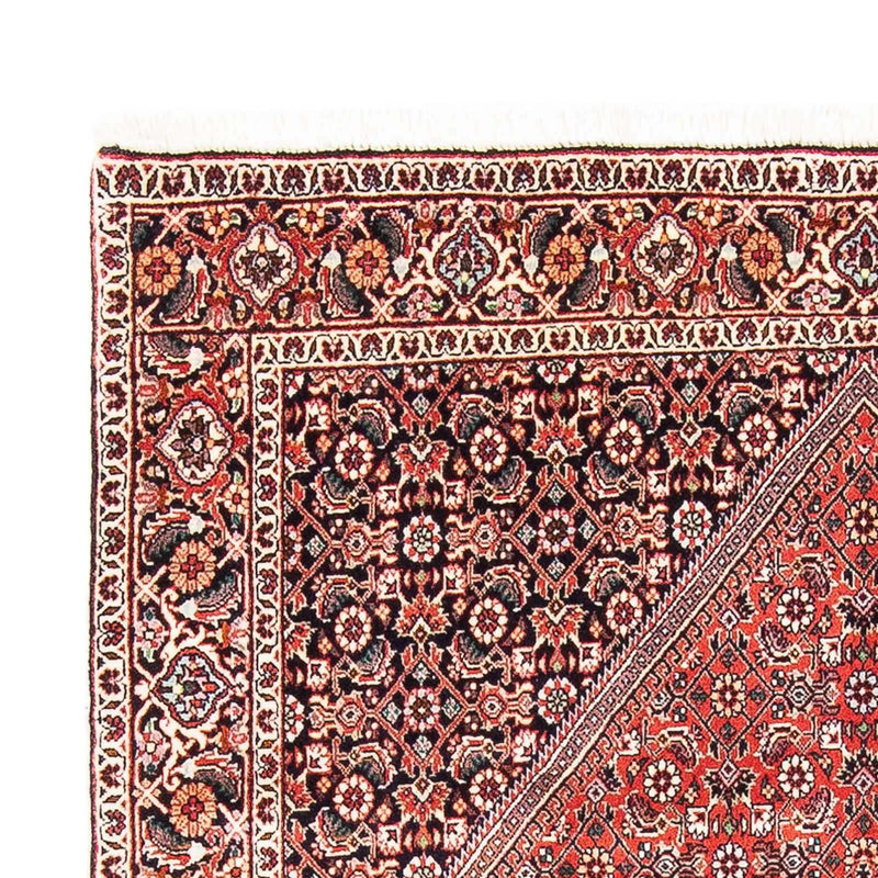 Alfombra persa - Bidjar - 181 x 109 cm - rojo claro