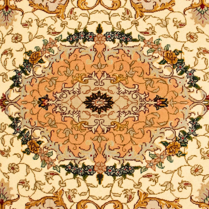 Alfombra Persa - Tabriz - Real - 151 x 100 cm - beige