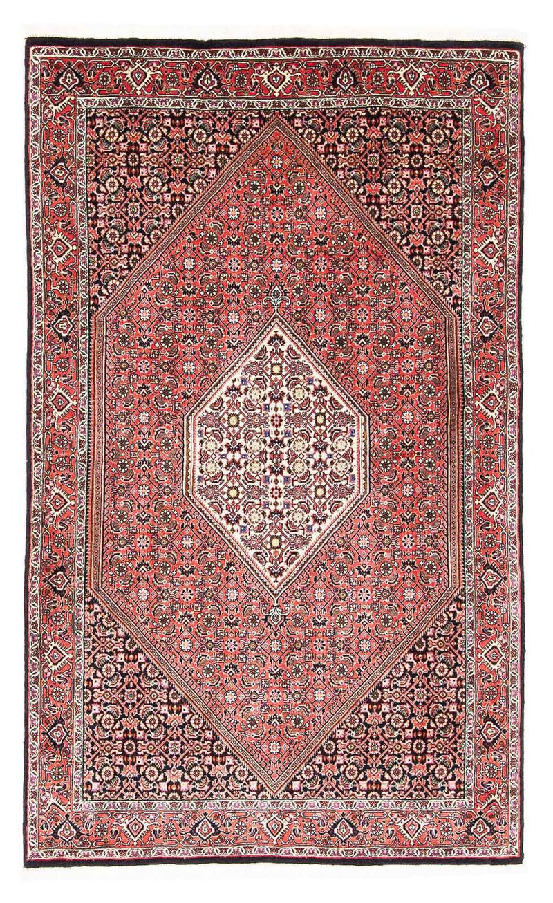 Alfombra persa - Bidjar - 179 x 108 cm - rojo claro