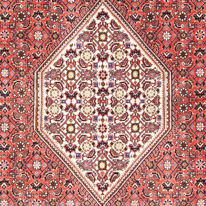 Alfombra persa - Bidjar - 179 x 108 cm - rojo claro