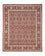 Alfombra Ziegler - 304 x 244 cm - rojo oscuro