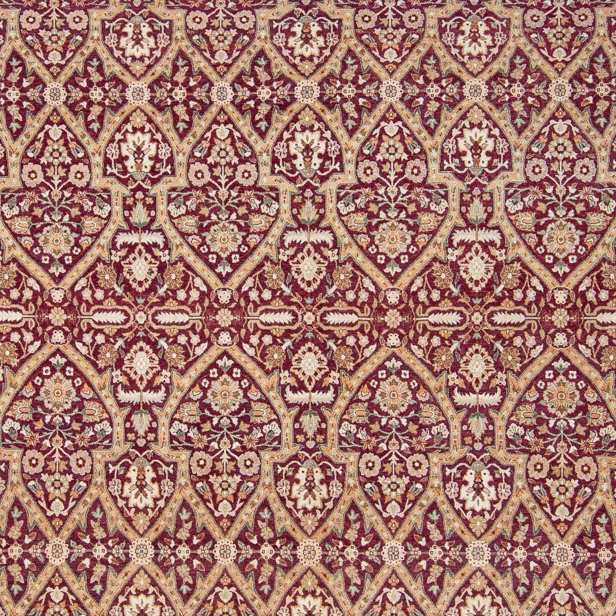 Alfombra Ziegler - 304 x 244 cm - rojo oscuro