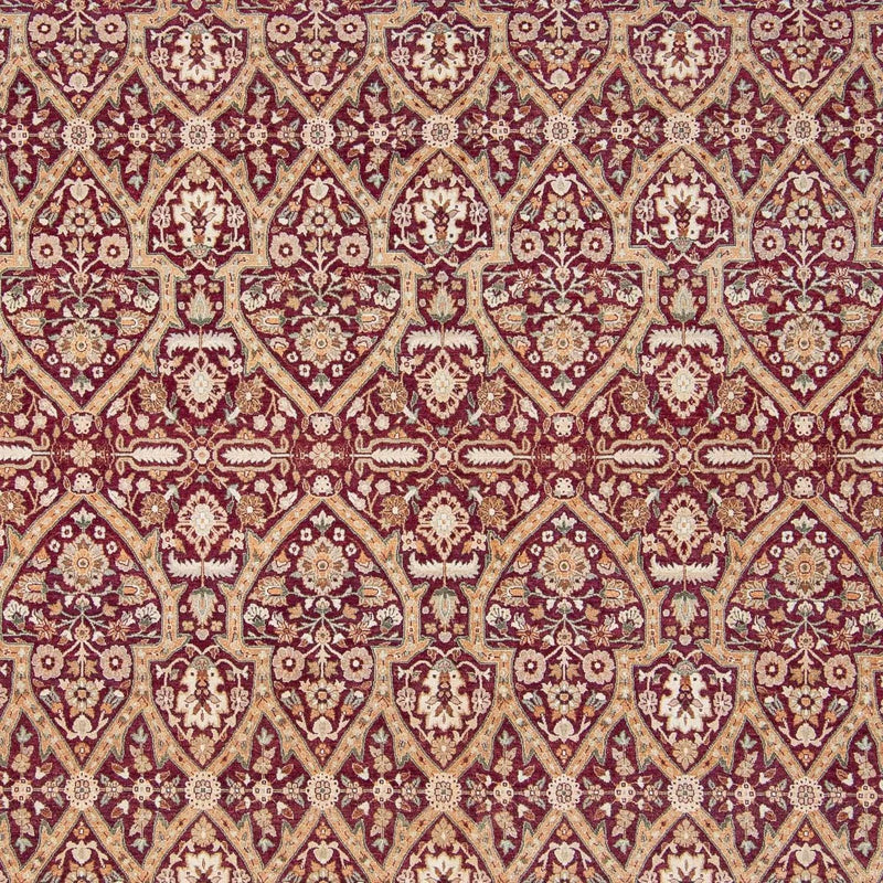 Alfombra Ziegler - 304 x 244 cm - rojo oscuro