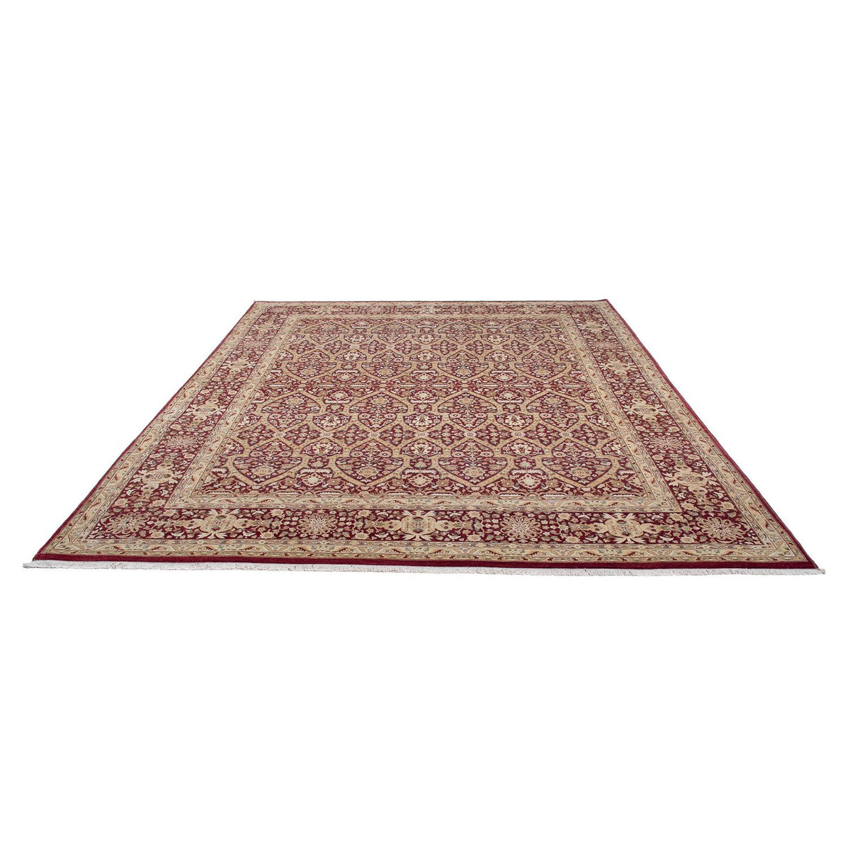 Alfombra Ziegler - 304 x 244 cm - rojo oscuro