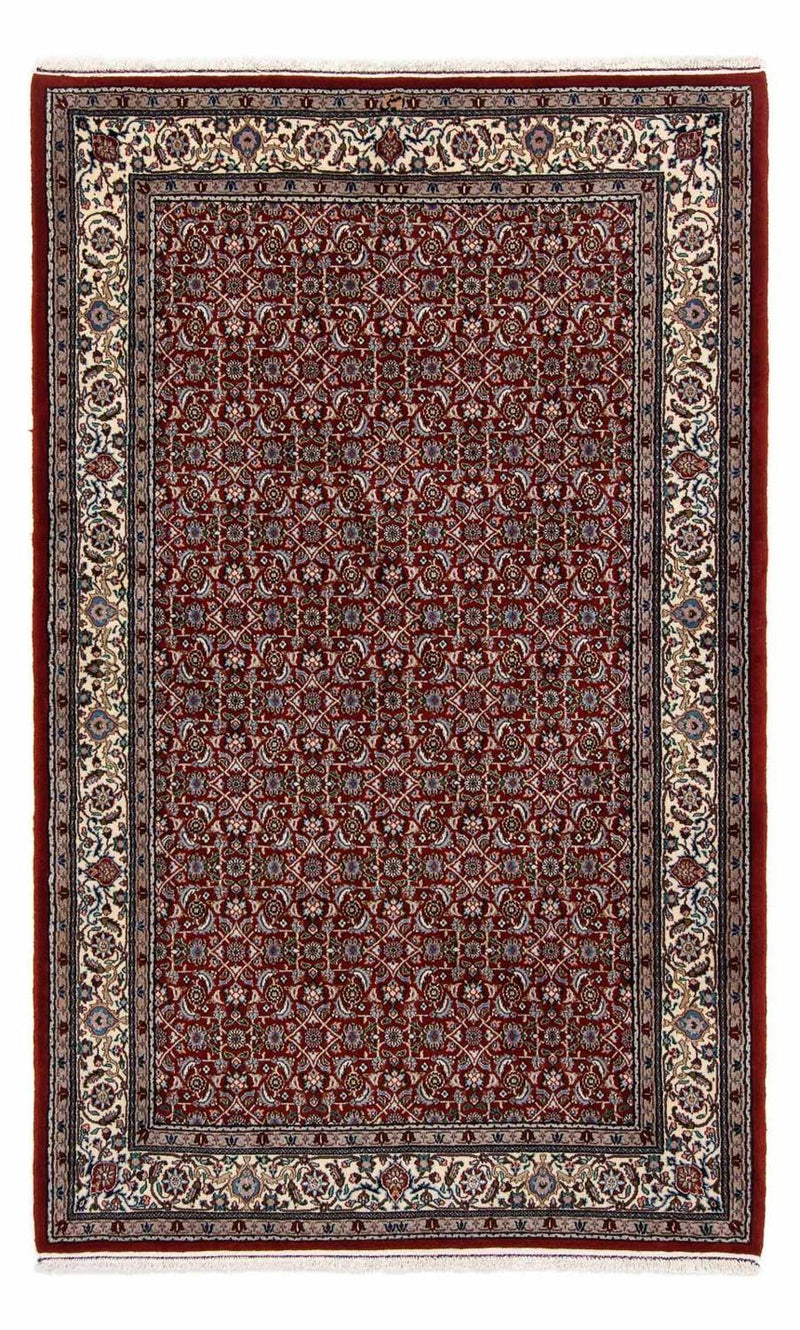 Alfombra persa - Clásica - 226 x 138 cm - rojo oscuro