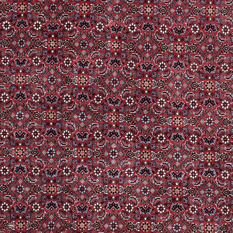 Alfombra persa - Bidjar - 202 x 132 cm - rojo