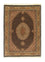 Alfombra Persa - Tabriz - Real - 142 x 103 cm - azul oscuro