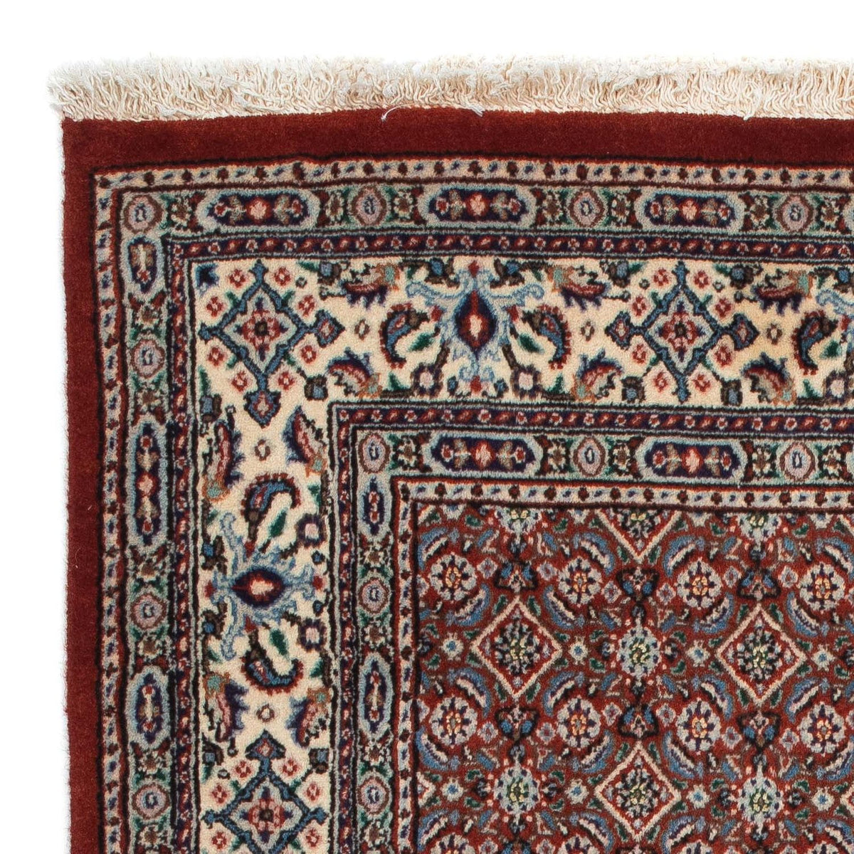 Alfombra persa - Clásica - 147 x 96 cm - rojo oscuro