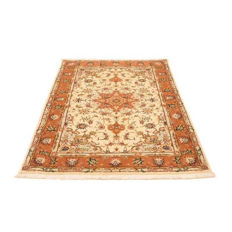 Alfombra Persa - Tabriz - Real - 141 x 98 cm - beige