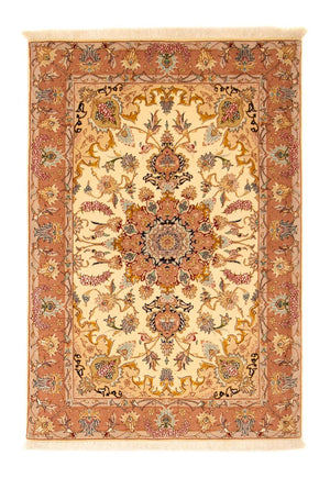 Alfombra Persa - Tabriz - Real - 150 x 101 cm - beige