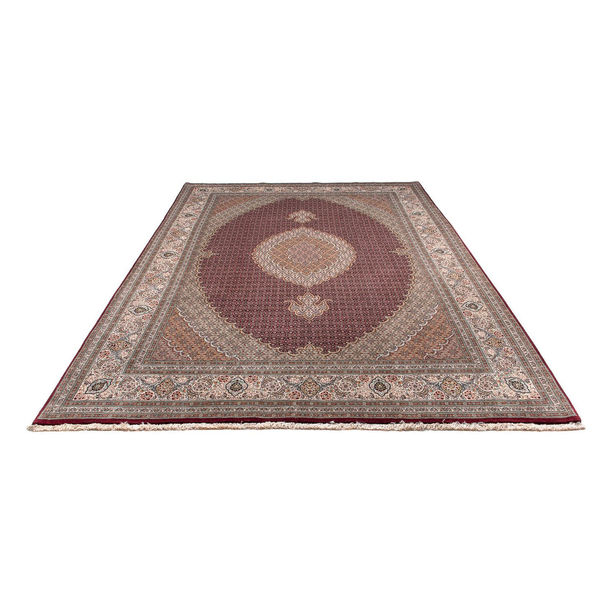 Alfombra persa - Tabriz - 309 x 205 cm - rojo