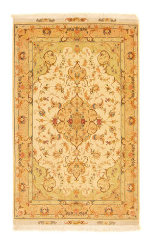 Alfombra Persa - Tabriz - Real - 157 x 100 cm - beige