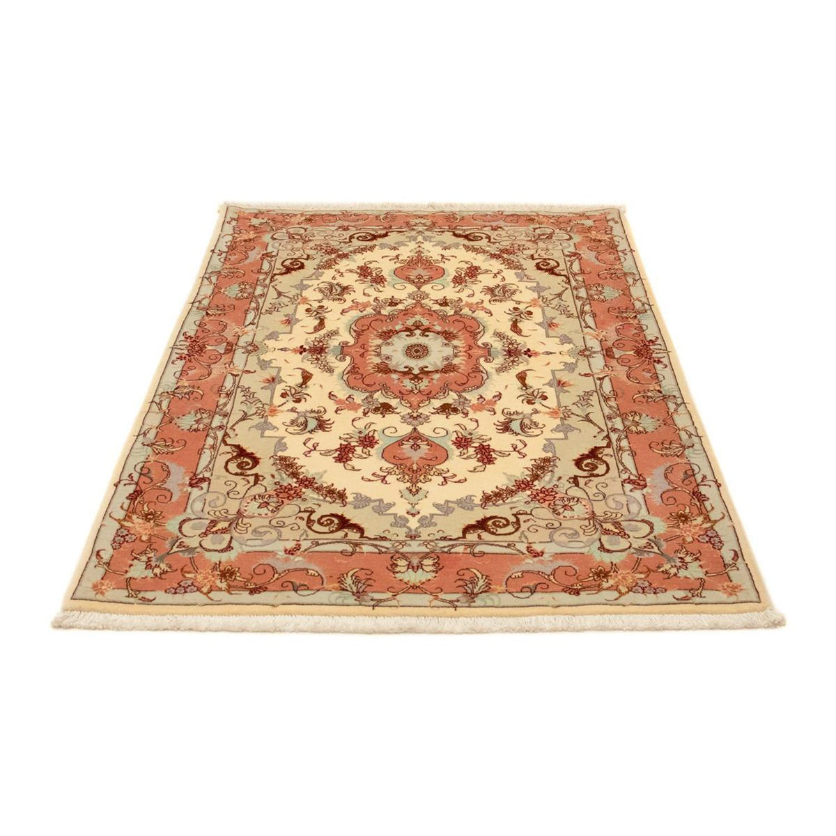Alfombra Persa - Tabriz - Real - 165 x 98 cm - beige