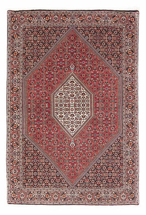 Alfombra persa - Bidjar - 174 x 112 cm - rojo claro
