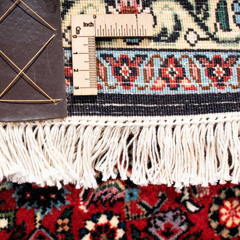 Alfombra persa - Bidjar - 252 x 170 cm - rojo oscuro