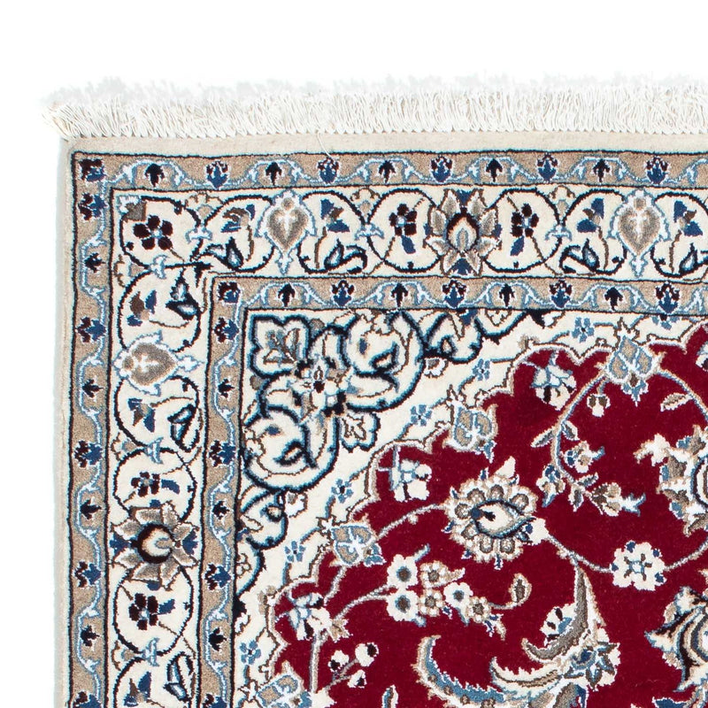 Alfombra Persa - Nain - Real - 171 x 112 cm - rojo oscuro