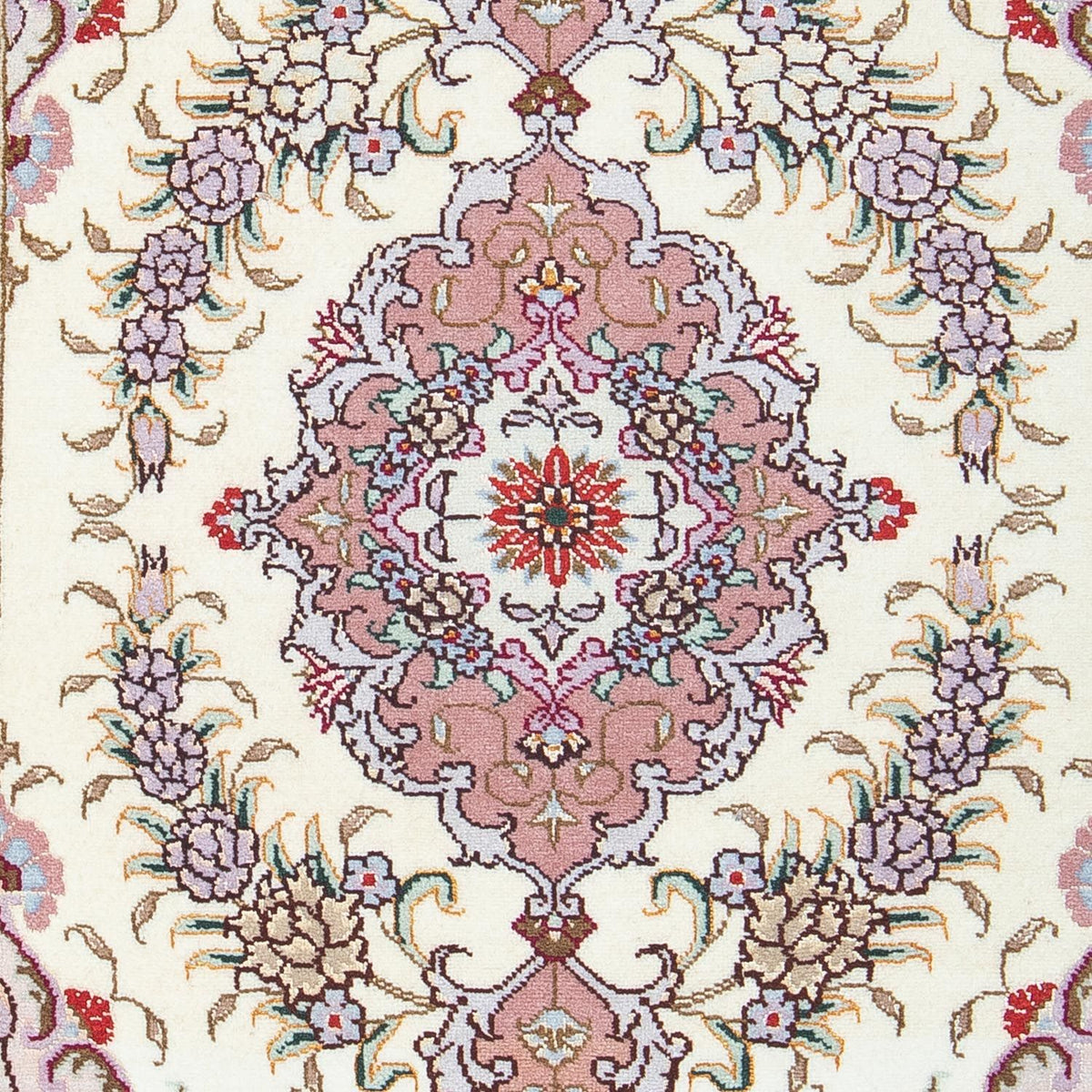 Alfombra Persa - Tabriz - Real - 94 x 61 cm - beige