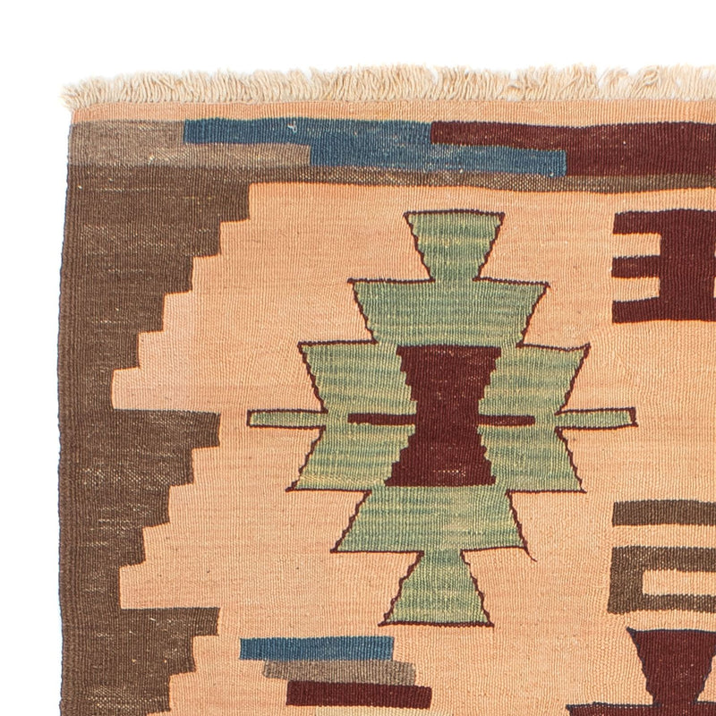 Alfombra Kelim - Oriental - 158 x 120 cm - marrón claro