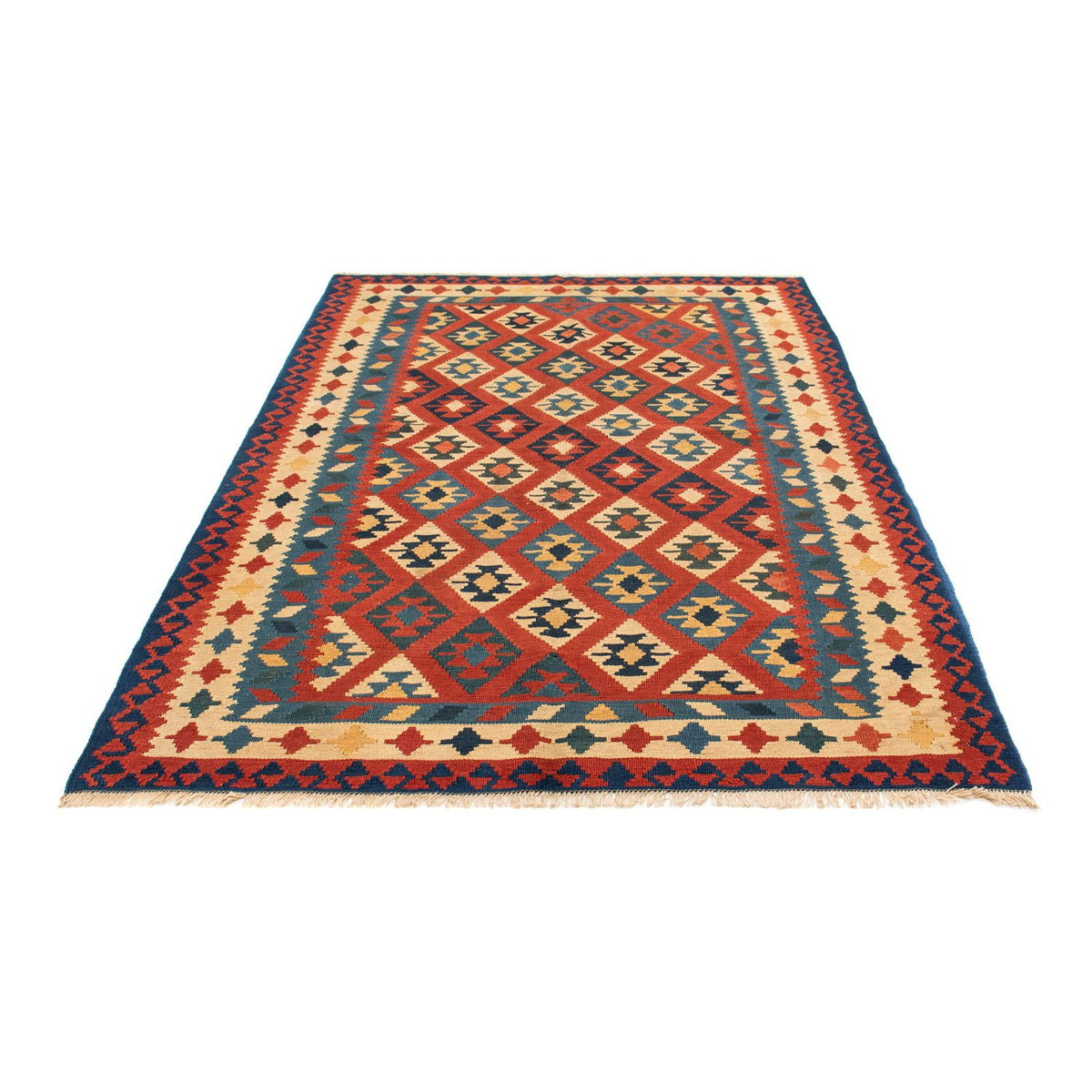 Alfombra Kelim - Oriental - 221 x 152 cm - multicolor