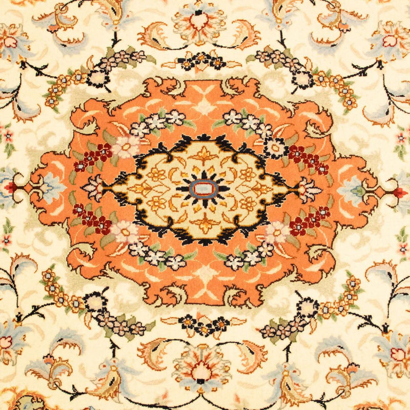Alfombra Persa - Tabriz - Real - 157 x 101 cm - beige