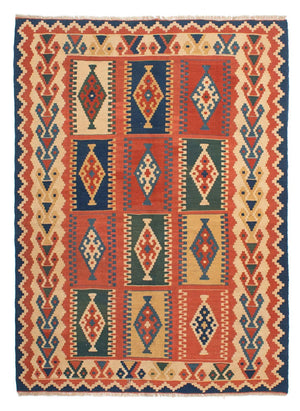Alfombra Kelim - Oriental - 215 x 163 cm - multicolor