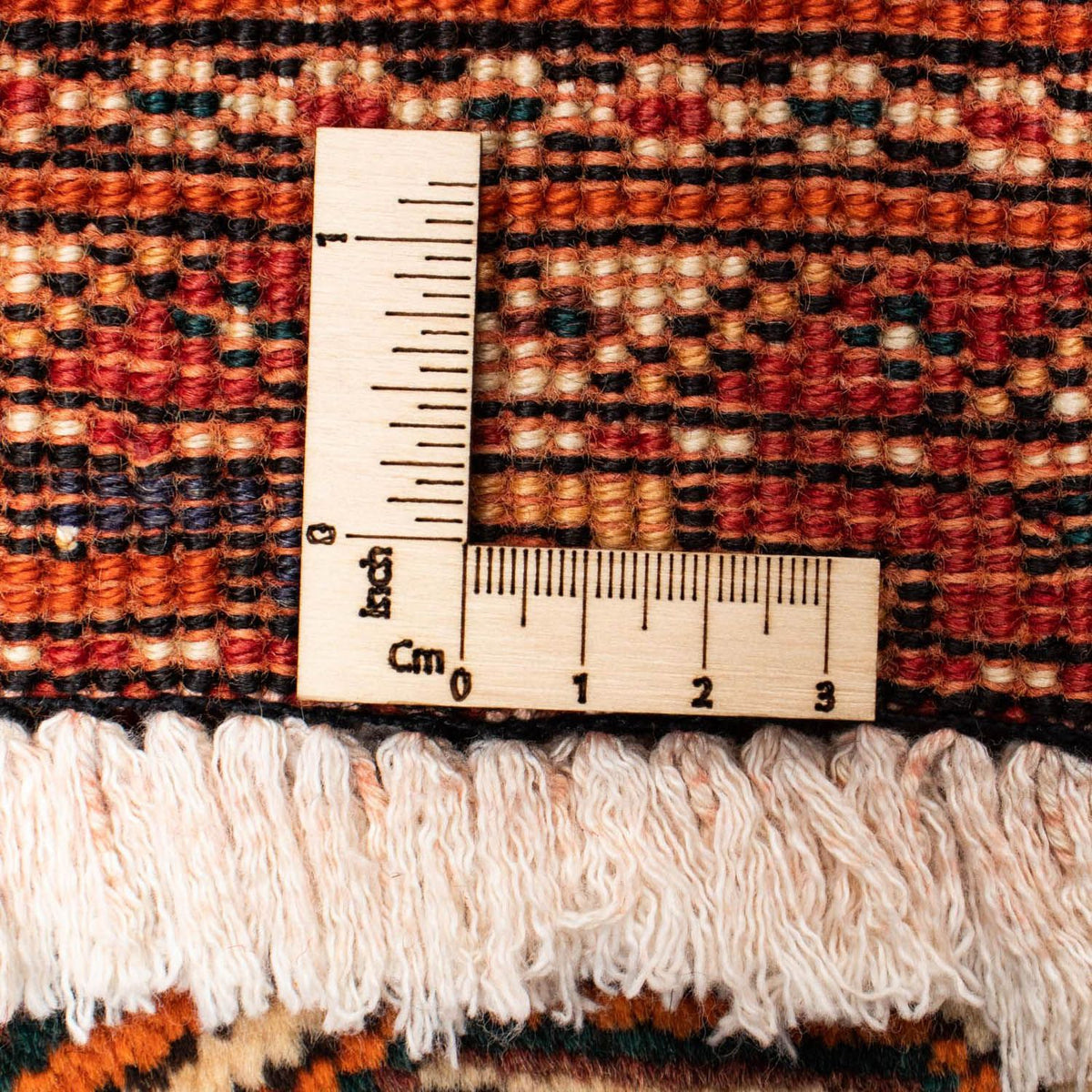 Alfombra de pasillo Alfombra persa - Nómada - 361 x 108 cm - rojo oscuro