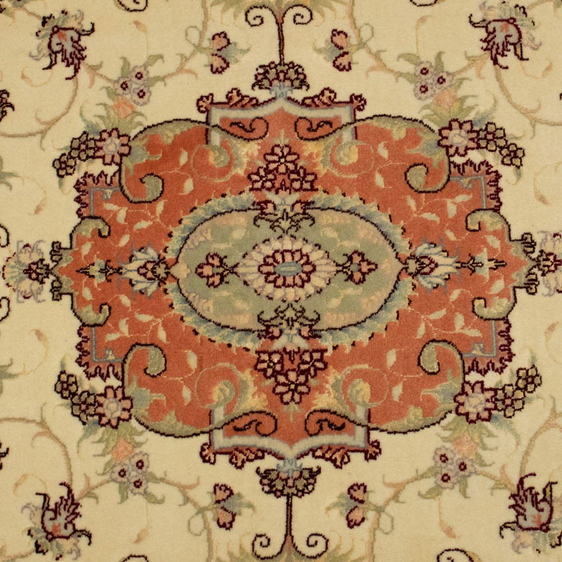 Alfombra Persa - Tabriz - Real - 155 x 100 cm - beige