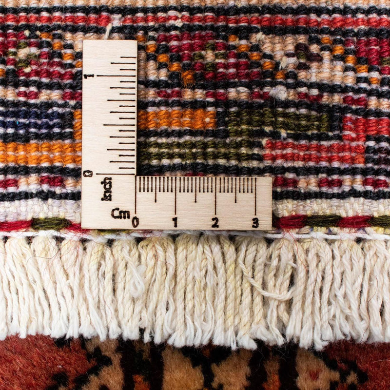 Alfombra de pasillo Alfombra persa - Nómada - 403 x 100 cm - rojo claro