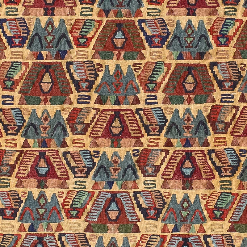 Alfombra Kelim - Oriental - 158 x 108 cm - marrón claro