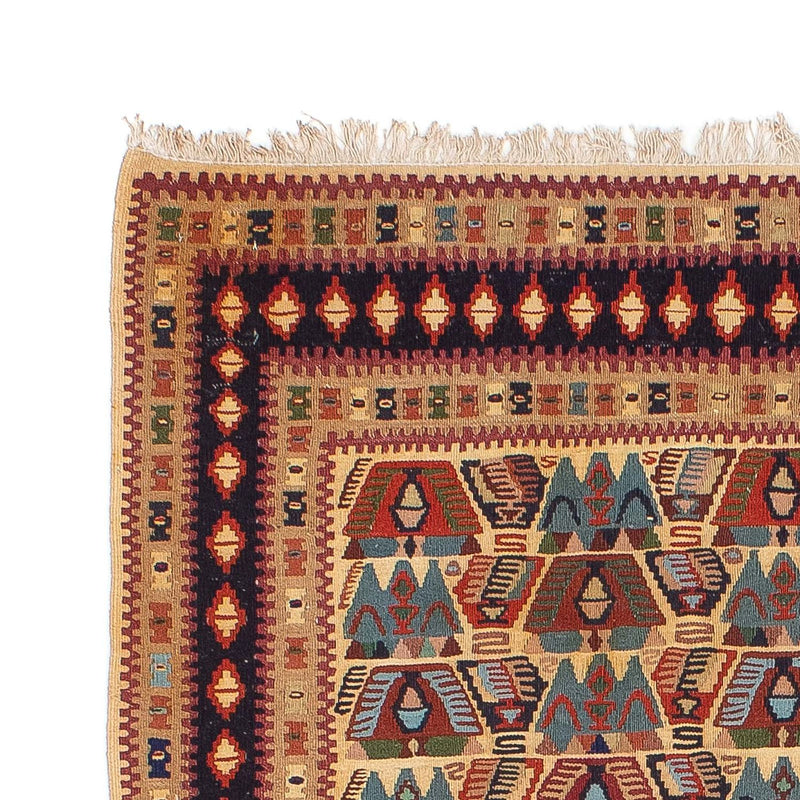 Alfombra Kelim - Oriental - 158 x 108 cm - marrón claro