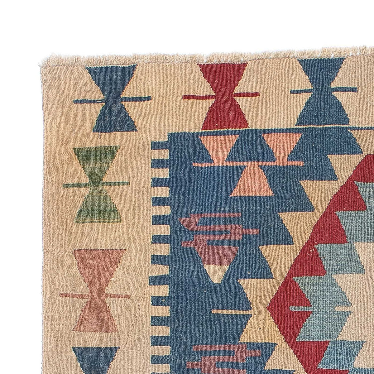 Alfombra Kelim - Oriental - 160 x 115 cm - azul