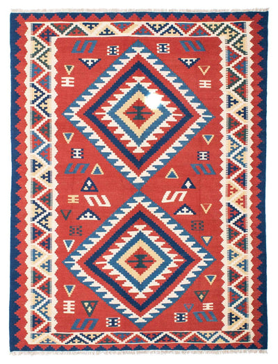 Kilim Fars 160x213cm - rojo