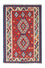 Alfombra Kelim - Oriental - 222 x 146 cm - rojo oscuro