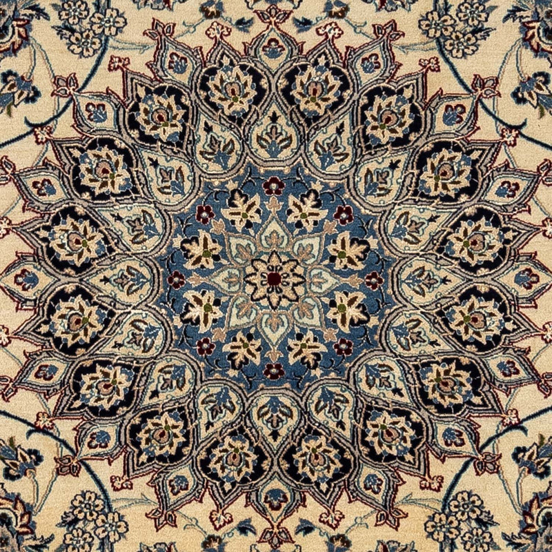 Alfombra Persa - Nain - Real - 353 x 252 cm - beige oscuro